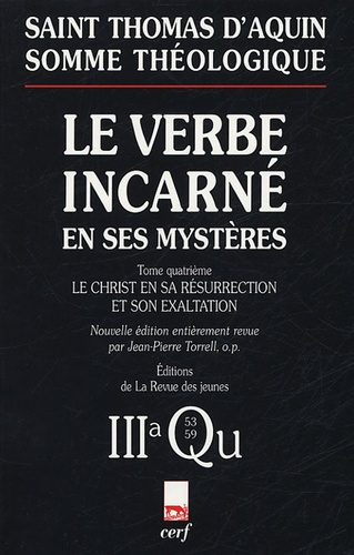 Emprunter Le Verbe incarné en ses mystères. Tome 4, Le Christ en sa résurrection et son exaltation ; 3a, Quest livre