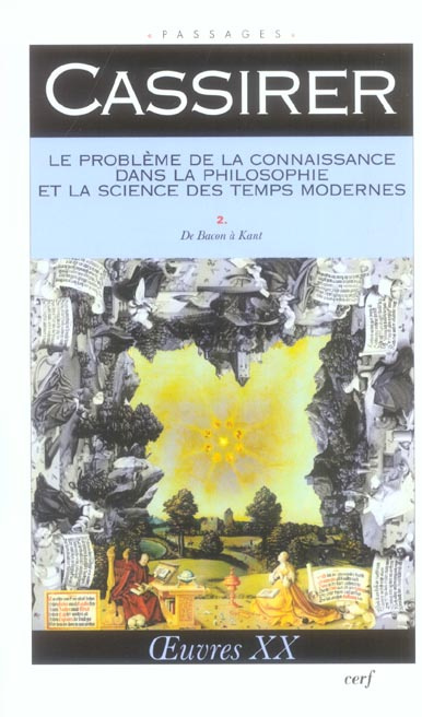 Emprunter Le problème de la connaissance dans la philosophie et la science des temps modernes. Tome 2 livre
