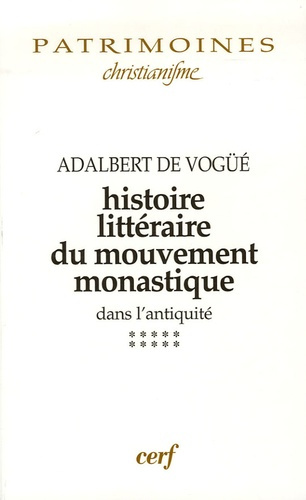 Emprunter Histoire littéraire du mouvement monastique dans l'Antiquité. Tome 10, Le monachisme latin, Grégoire livre