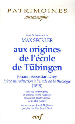 Emprunter Aux origines de l'école catholique de Tübingen. Brève introduction à l'étude de la théologie (1819) livre