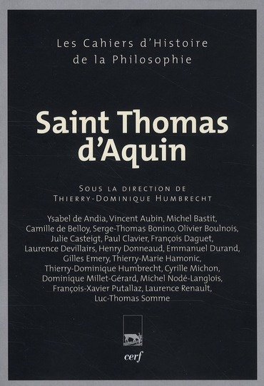 Emprunter Saint Thomas d'Aquin livre