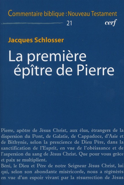 Emprunter La première épître de Pierre livre