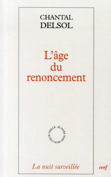 Emprunter L'âge du renoncement livre