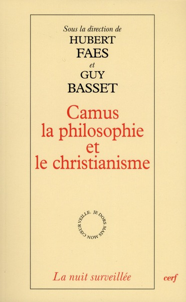 Emprunter Camus la philosophie et le christianisme livre