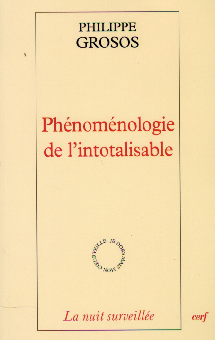 Emprunter Phénoménologie de l'intotalisable livre