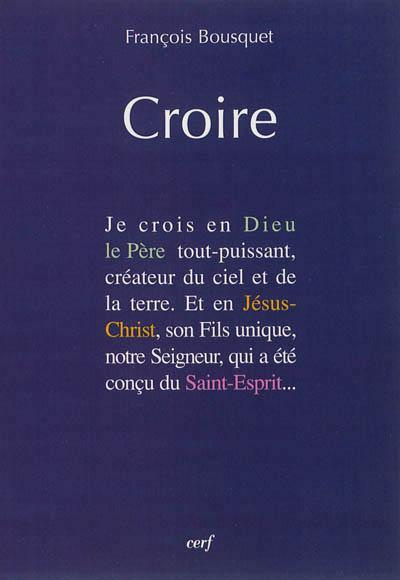 Emprunter Croire livre