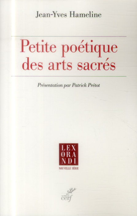 Emprunter Petite poétique des arts sacrés livre