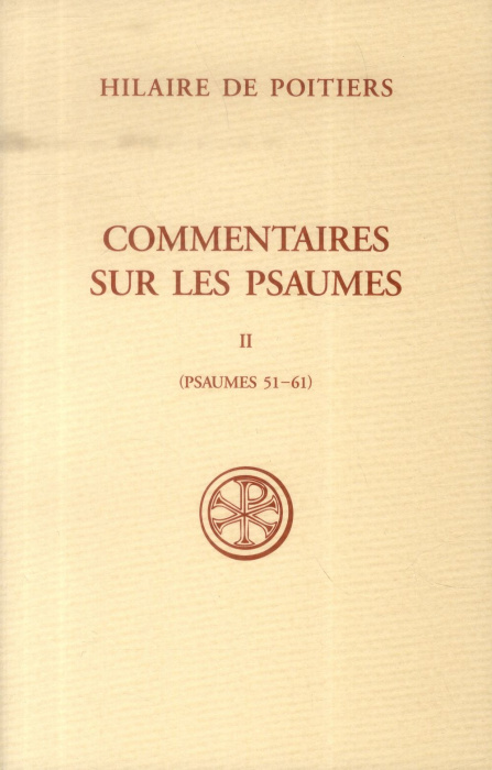Emprunter Commentaires sur les Psaumes. Tome 2, Psaumes 51-61, Edition bilingue français-latin livre