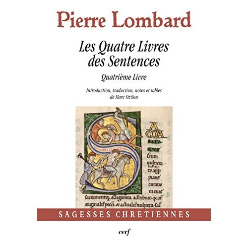 Emprunter Les Quatre Livres des Sentences. Quatrième livre livre