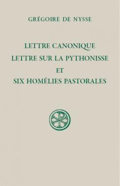 Emprunter Lettre canonique, Lettre sur la pythonisse et Six homélies pastorales. Edition bilingue français-gre livre