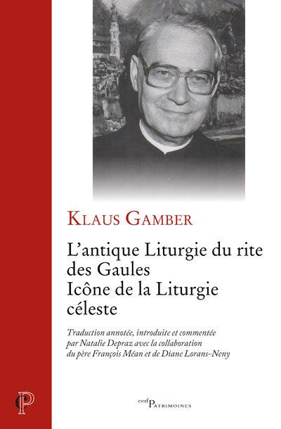 Emprunter L'antique liturgie du rite des Gaules. Icône de la liturgie céleste livre