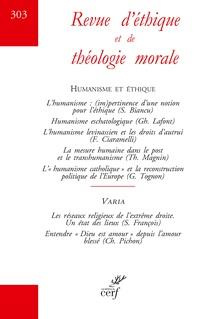 Emprunter Revue d'éthique et de théologie morale N° 303, août 2019 : Humanisme et éthique livre