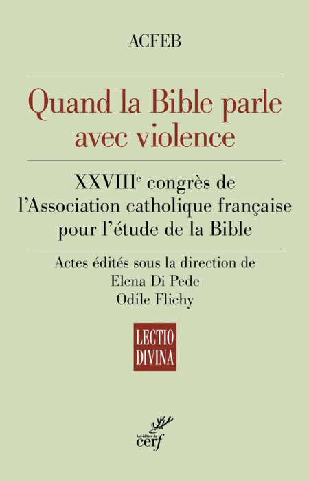Emprunter La Bible et la violence livre