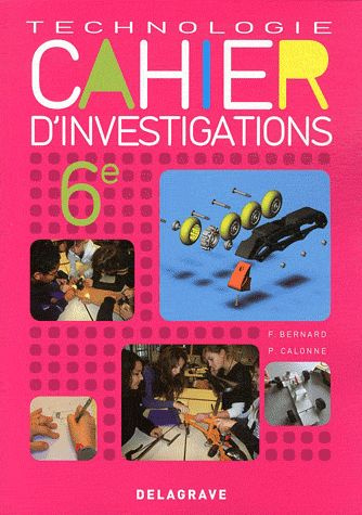 Emprunter Technologie 6e. Cahier d'investigations livre