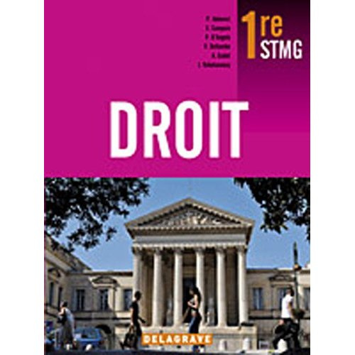 Emprunter Droit STMG 1e. Livre de l'élève livre