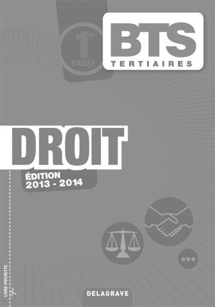 Emprunter Droit 1re année BTS - Livre du professeur livre