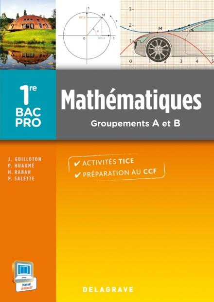 Emprunter Mathématiques 1re Bac Pro industriels. Groupements A et B livre