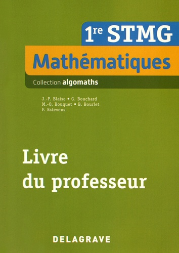 Emprunter Mathématiques 1re STMG. Livre du professeur livre