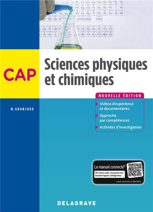 Emprunter Sciences physiques et chimiques CAP. Edition 2018 livre