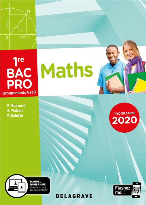 Emprunter Maths 1re Bac Pro Groupements A et B. Edition 2020 livre