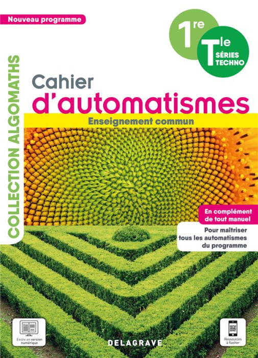 Emprunter Cahier d'automatismes 1re / Tle séries techno. Enseignement commun, Edition 2021 livre