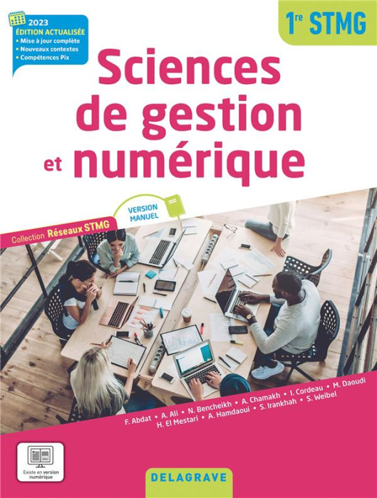Emprunter Sciences de gestion et numérique 1re STMG. Edition 2023 livre