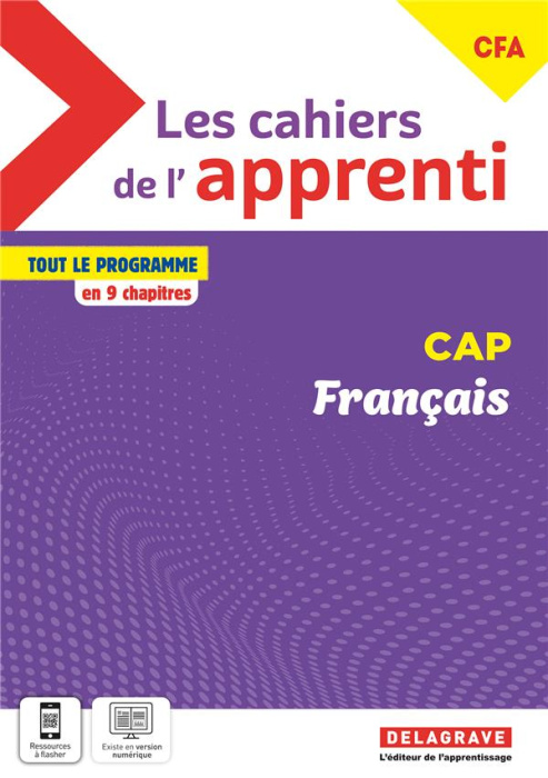 Emprunter Français CAP et CFA Les cahiers de l'apprenti. Pochette élève, 1e Edition 2023 livre
