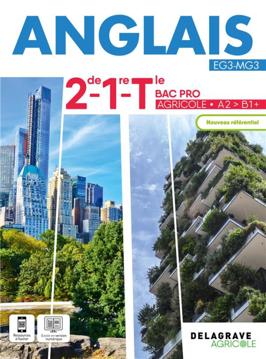 Emprunter Anglais 2de, 1re, Tle Bac Pro agricole. Edition 2024 livre