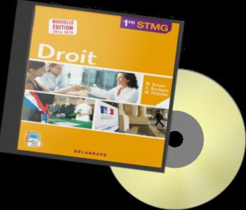 Emprunter Droit 1e STMG. Prof, avec 1 CD-ROM livre