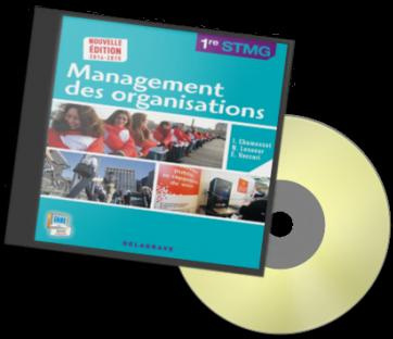 Emprunter Management des organisations 1ere STMG. Prof, avec 1 CD-ROM livre