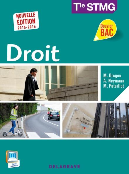 Emprunter Droit Tle STMG. Edition 2015-2016 livre