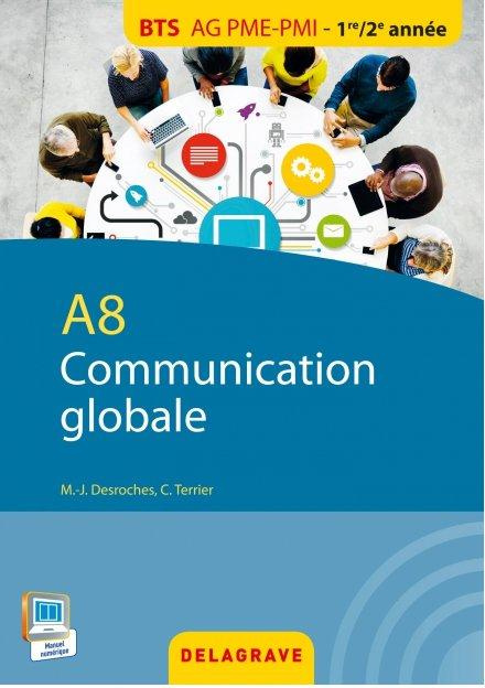 Emprunter A8 Communication globale BTS AG PME-PMI 1re/2e années livre