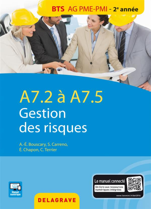 Emprunter A7.2/A7.5 gestion des risques. BTS AG PME-PMI élève livre