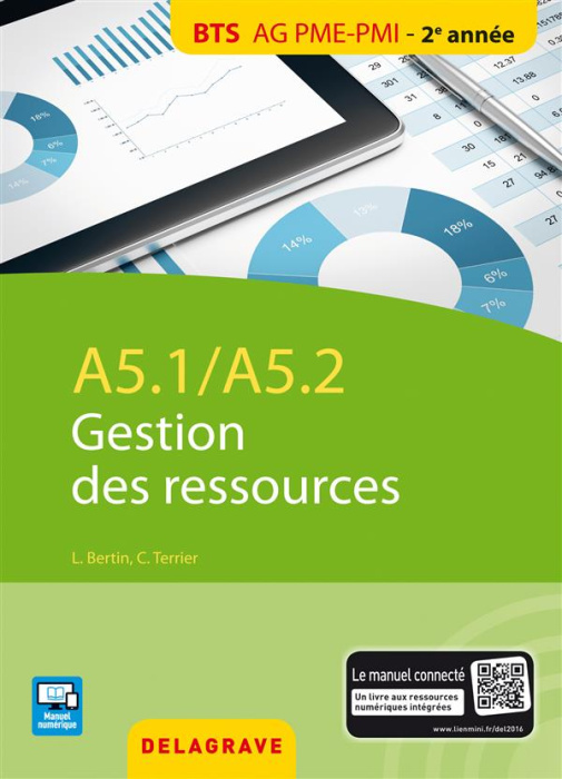 Emprunter A5.1 / A5.2 gestion des ressources . BTS AG PME-PMI élève livre