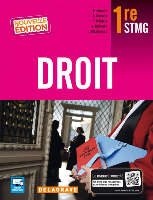 Emprunter Droit 1ere STMG élève livre