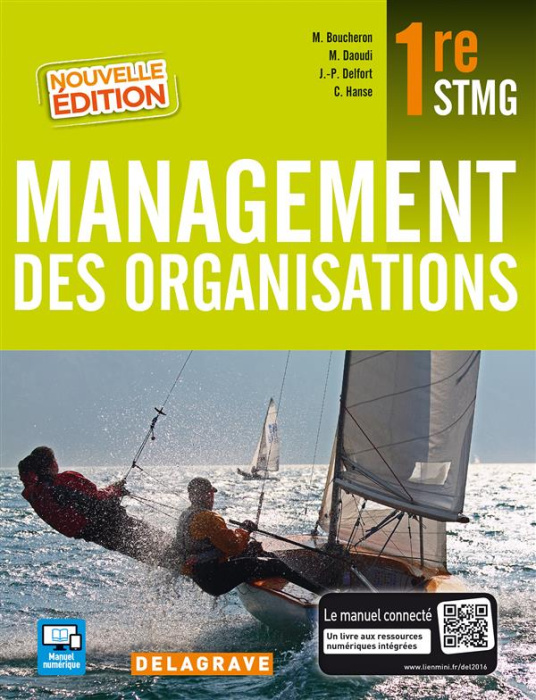 Emprunter Management des organisations 1e STMG. Manuel de l'élève, Edition 2016 livre