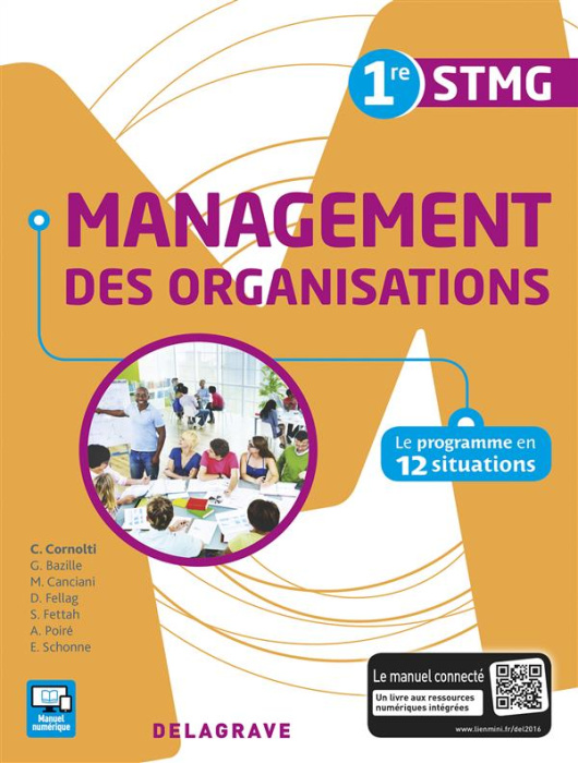 Emprunter Management des organisations 1ere STMG élève livre