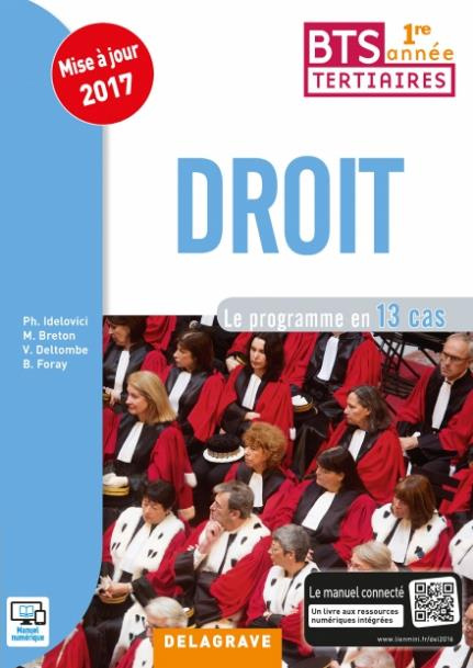 Emprunter Droit 1ere année BTS tertiaires élève livre