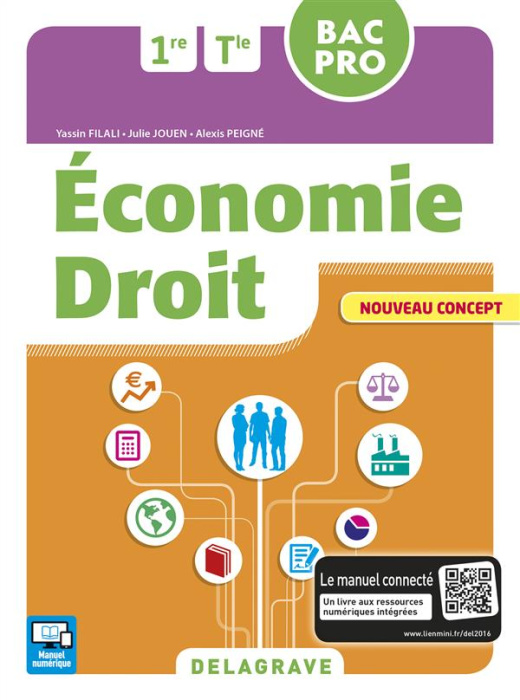 Emprunter Economie droit 1ere Tle bac pro élève livre
