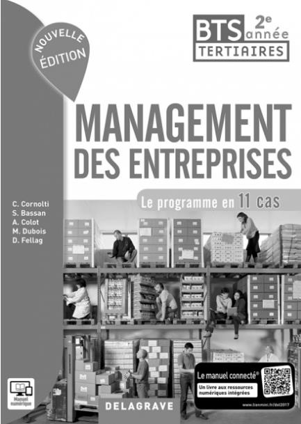 Emprunter Management des entreprises BTS tertiaires 2e année. Livre du professeur, Edition 2017 livre