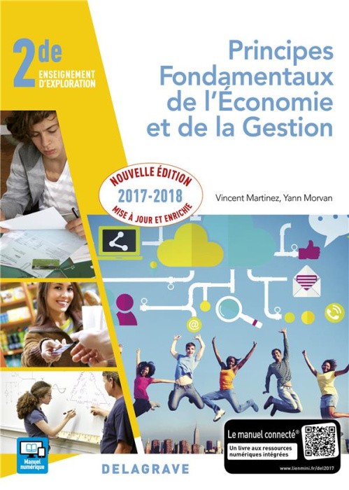 Emprunter Principes fondamentaux de l'économie et de la gestion 2e enseignement d'exploration. Edition 2017-20 livre