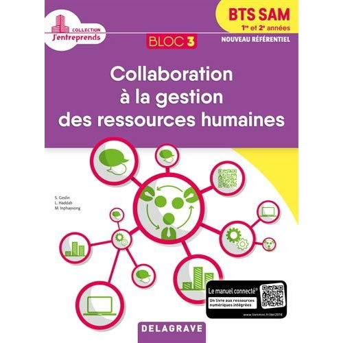 Emprunter Bloc 3 - Collaboration à la gestion des ressources humaines BTS SAM 1re & 2e année . Pochette élève livre