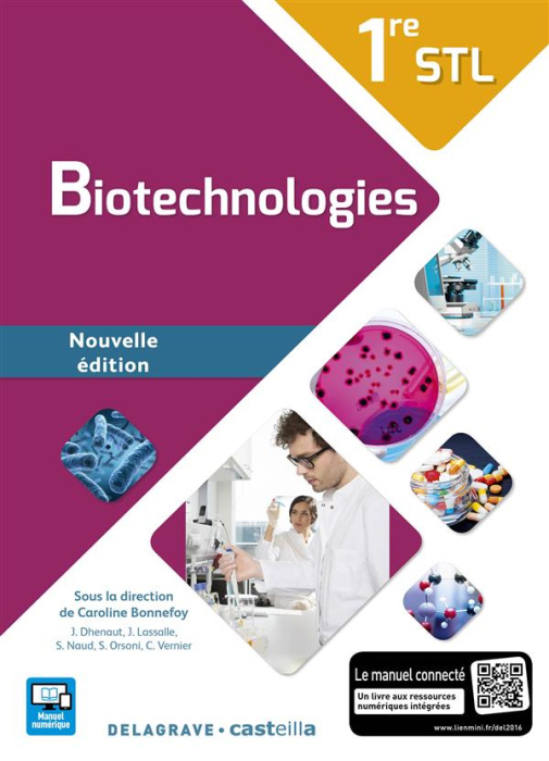Emprunter Biotechnologies 1ere STL élève livre