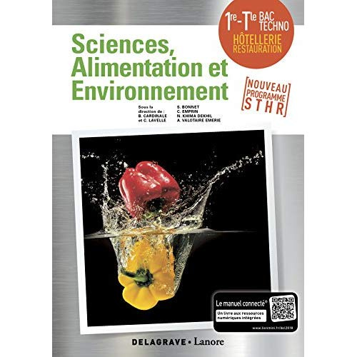 Emprunter Enseignement scientifique alimentation-environnement 1re Tle STHR. Edition 2018 livre