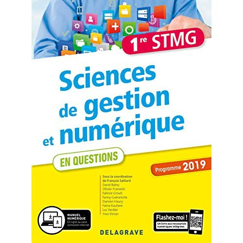 Emprunter Sciences de gestion et numérique 1re STMG. Edition 2019 livre