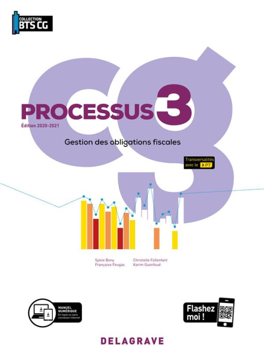 Emprunter Processus 3 - Gestion des obligations fiscales BTS Comptabilité Gestion CG. Pochette élève, Edition livre