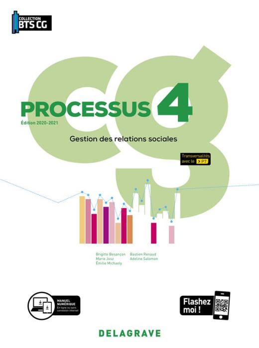 Emprunter Processus 4 - Gestion des relations sociales BTS Comptabilité Gestion CG. Pochette élève, Edition 20 livre