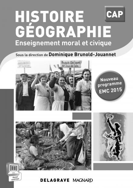 Emprunter Histoire-géographie EMC CAP. Livre du professeur, Edition 2015 livre