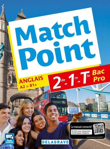 Emprunter Anglais 2de-1re-Tle Bac Pro Match Point A2-B1 livre