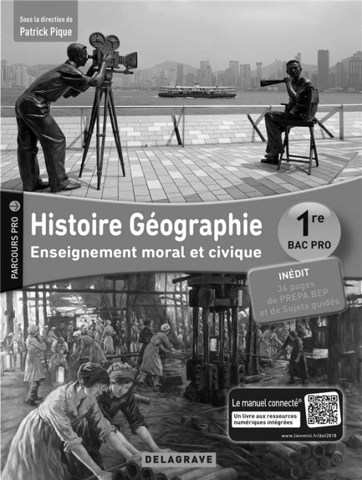 Emprunter Histoire Géographie Enseignement moral et civique 1re Bac Pro. Livre du professeur, Edition 2018 livre